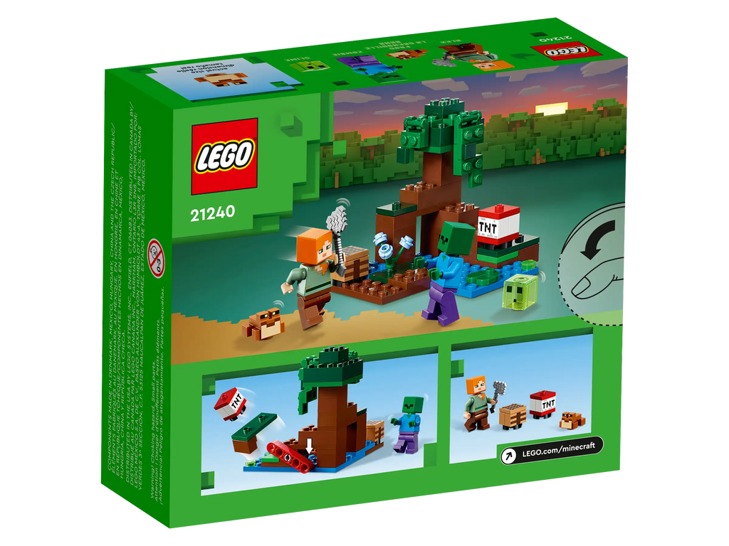 LEGO Minecraft 21240 The Swamp Adventure