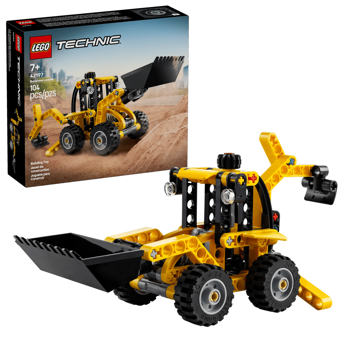 LEGO Technic 42197 Backhoe Loader