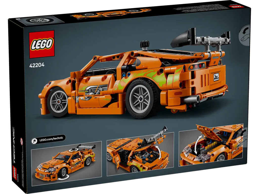 LEGO Technic 42204 Fast and Furious Toyota Supra MK4