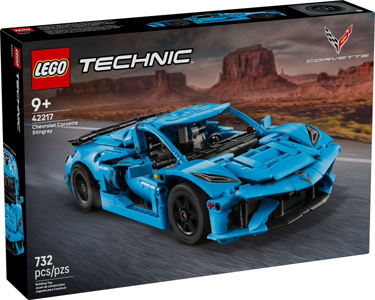 LEGO Technic 42217 Chevrolet Corvette Stingray