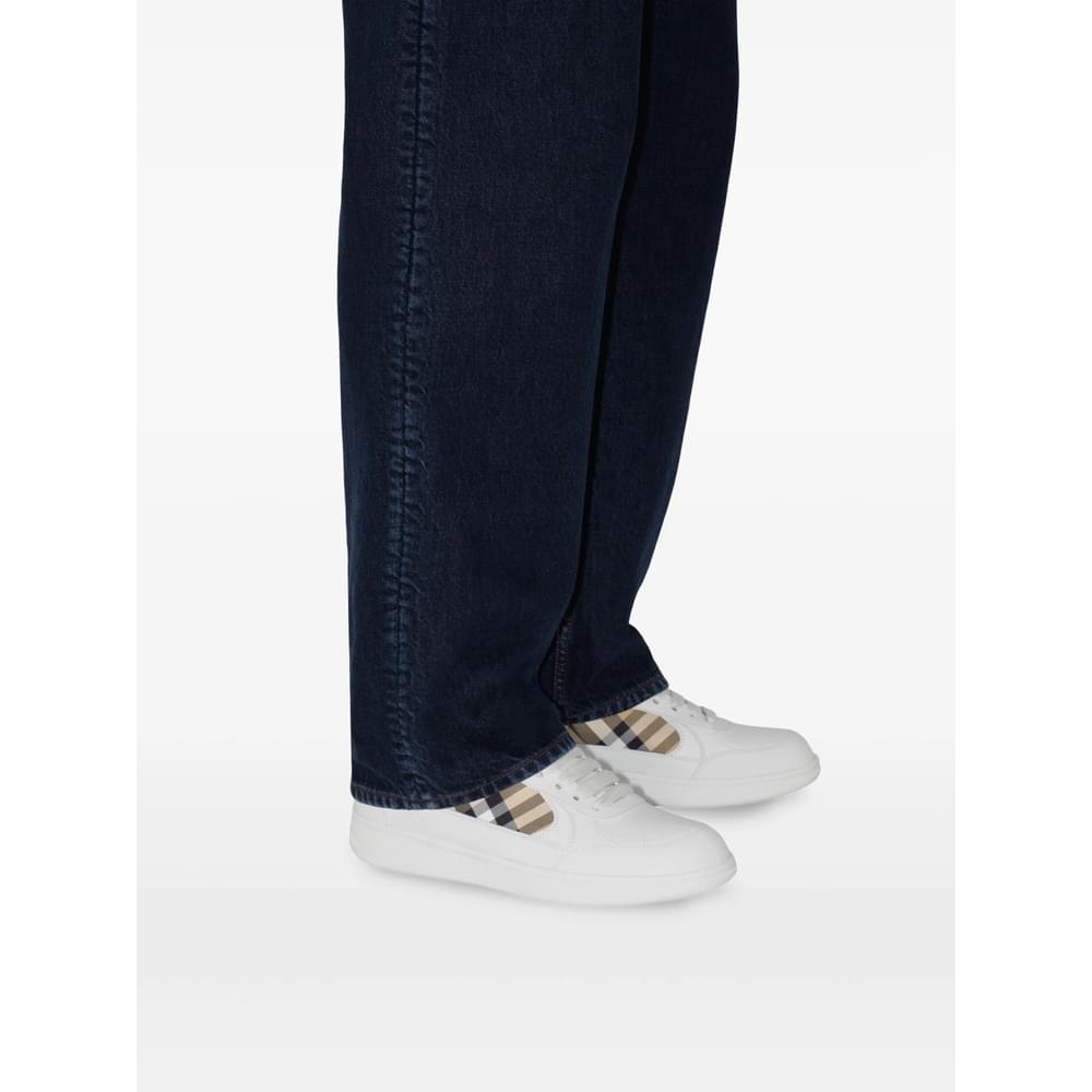 Burberry White Trainers - Low-Tops Men