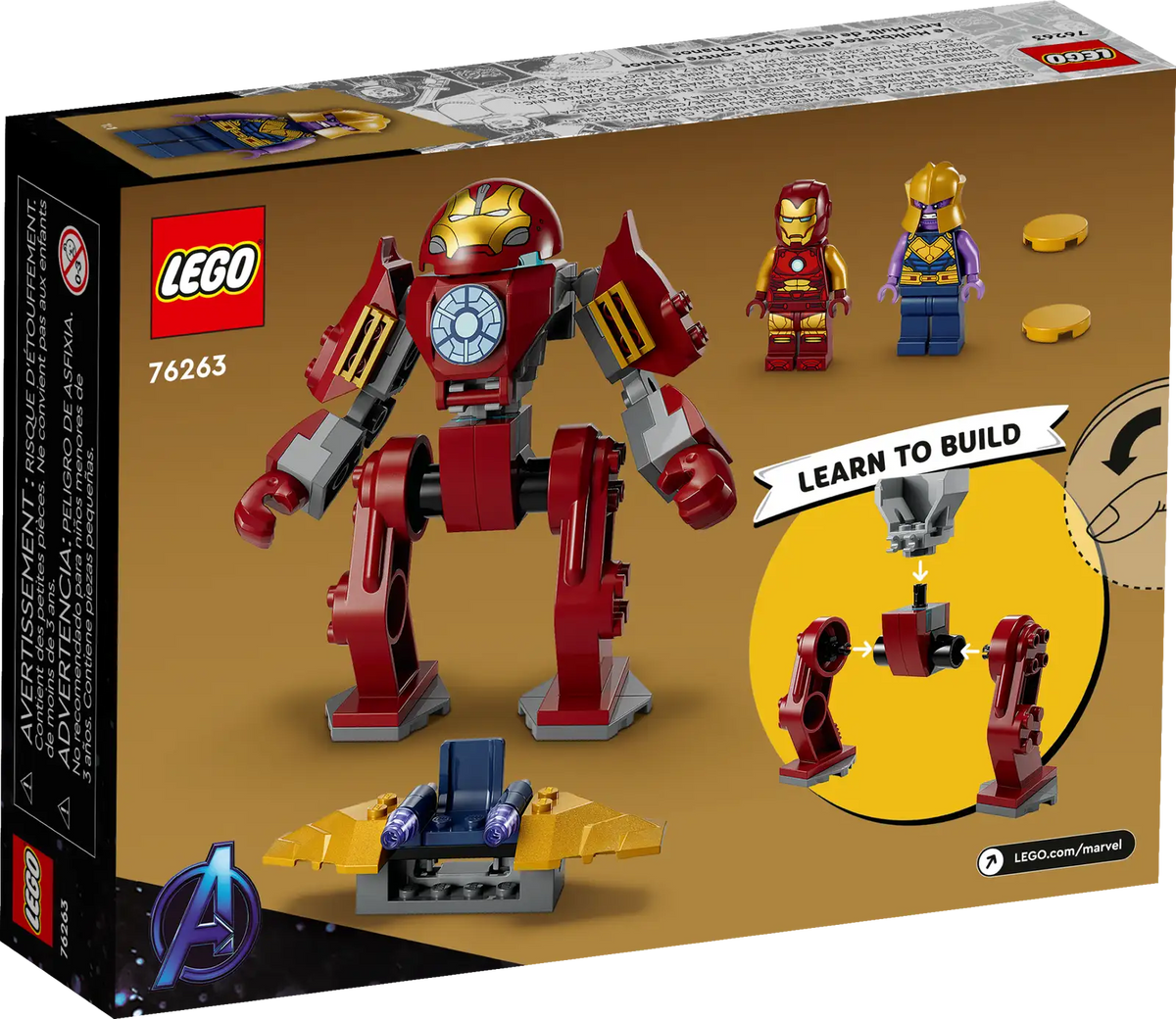 LEGO Marvel 76263 Iron Man Hulkbuster vs. Thanos