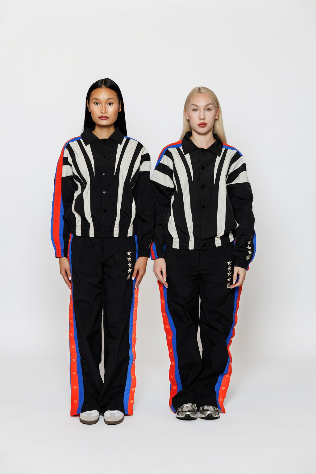 OLYMPIA TRACK PANT -- BLACK