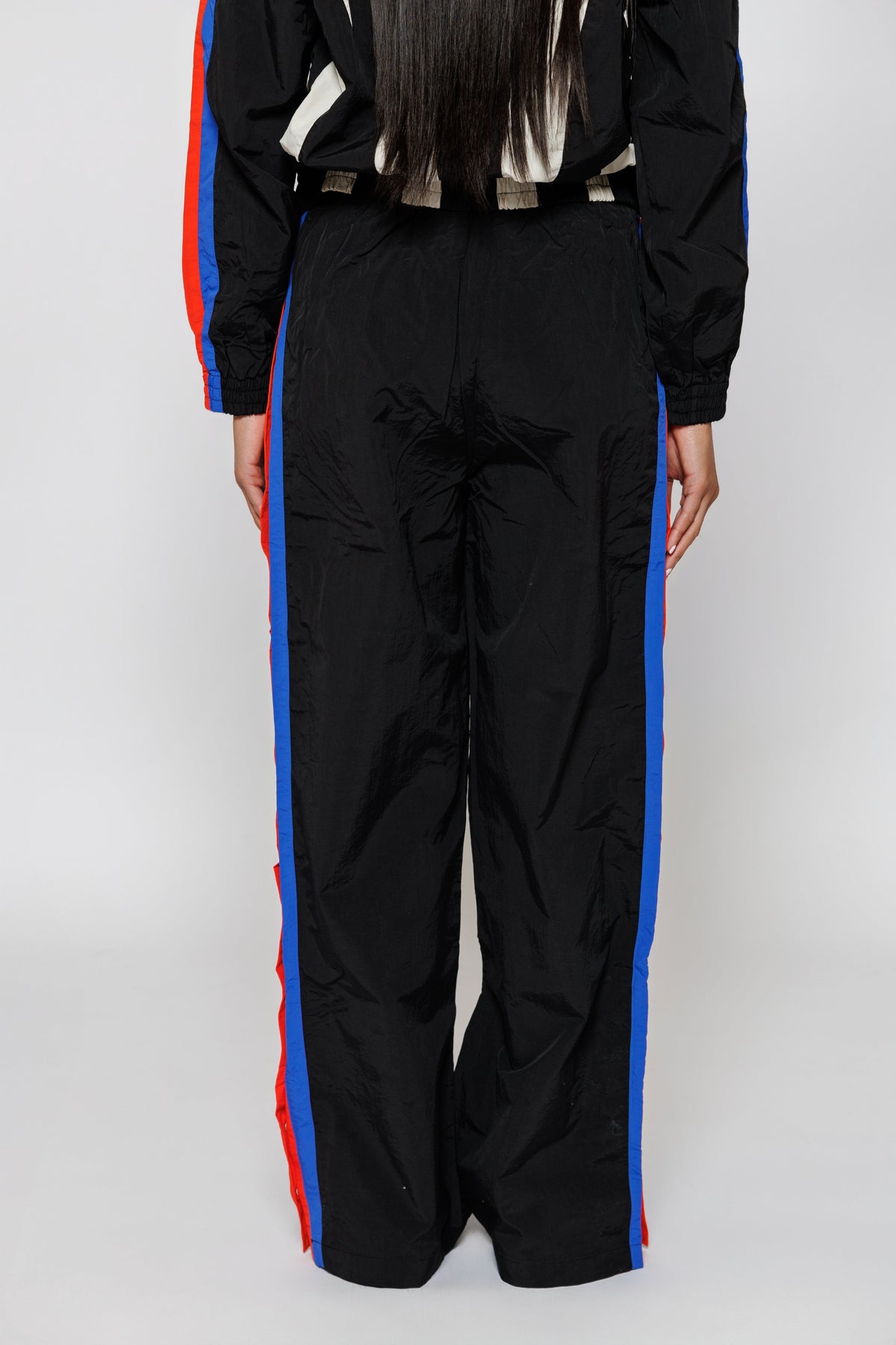 OLYMPIA TRACK PANT -- BLACK