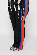 OLYMPIA TRACK PANT -- BLACK