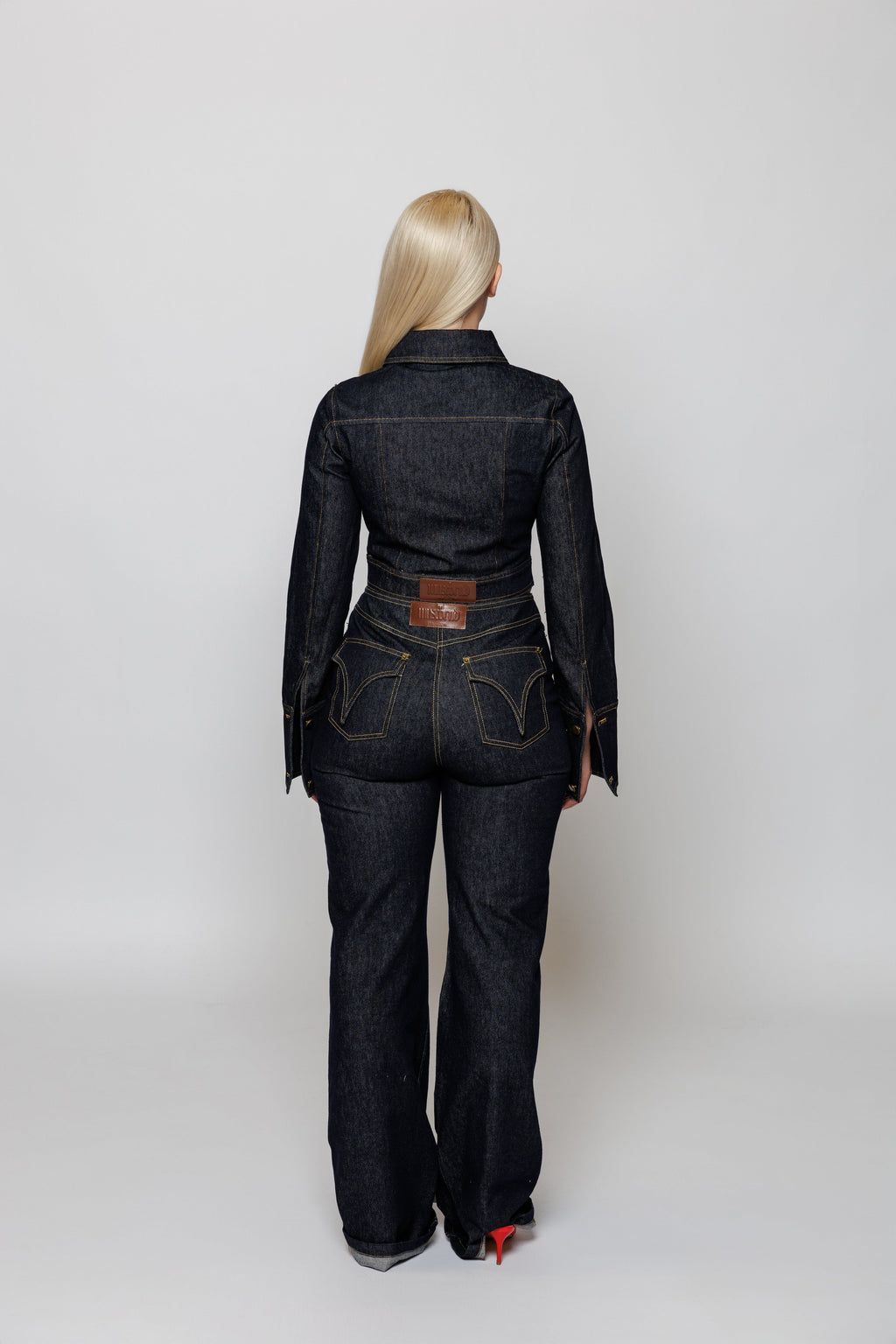 MARLEI XLONG DENIM CARPENTER PANT