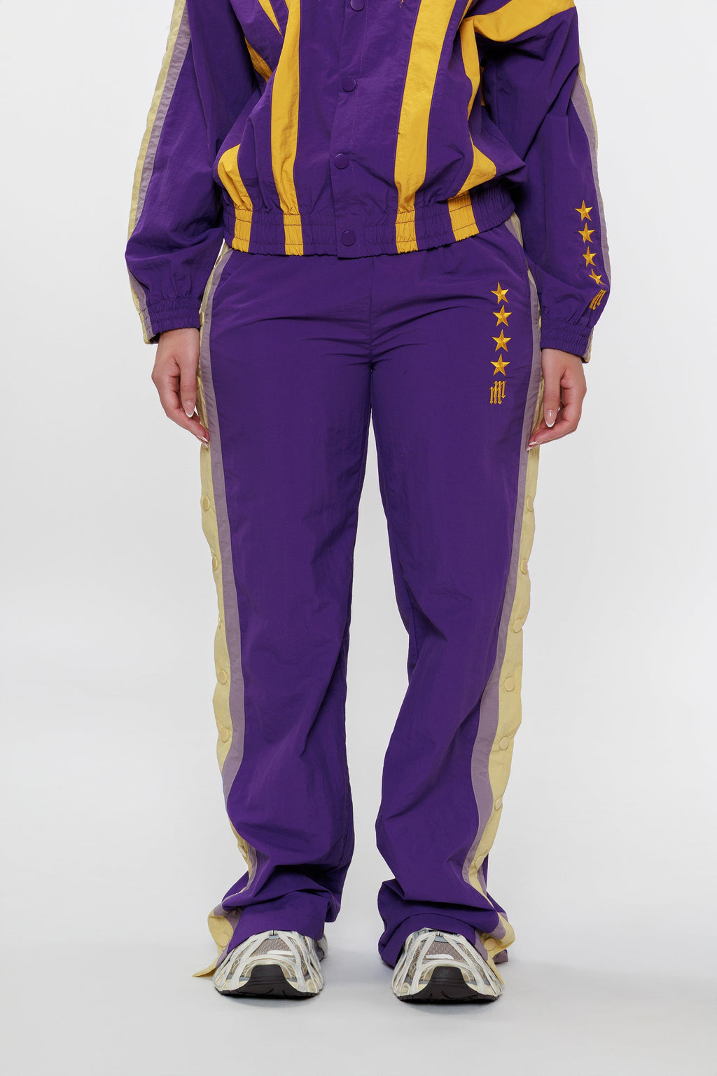 OLYMPIA TRACK PANT -- PURPLE