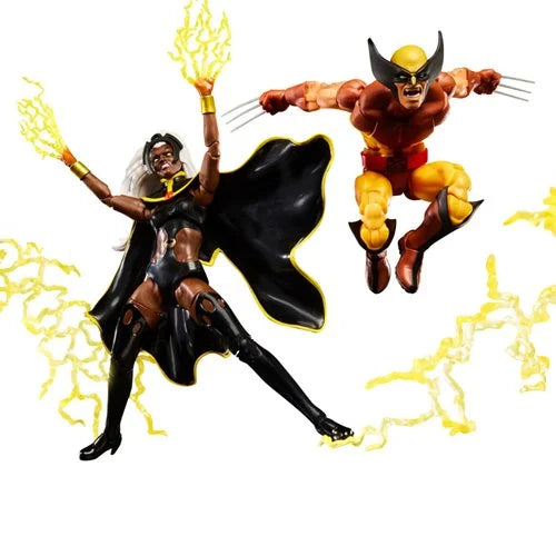 X-Men 97 Marvel Legends Wolverine and Storm 6-Inch Action Figures