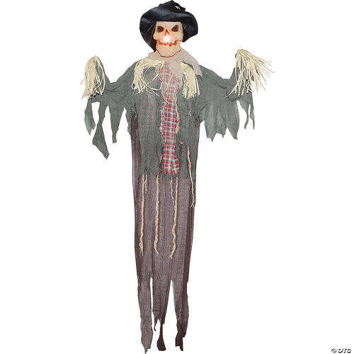 6 Ft Hanging Light Up Scarecrow