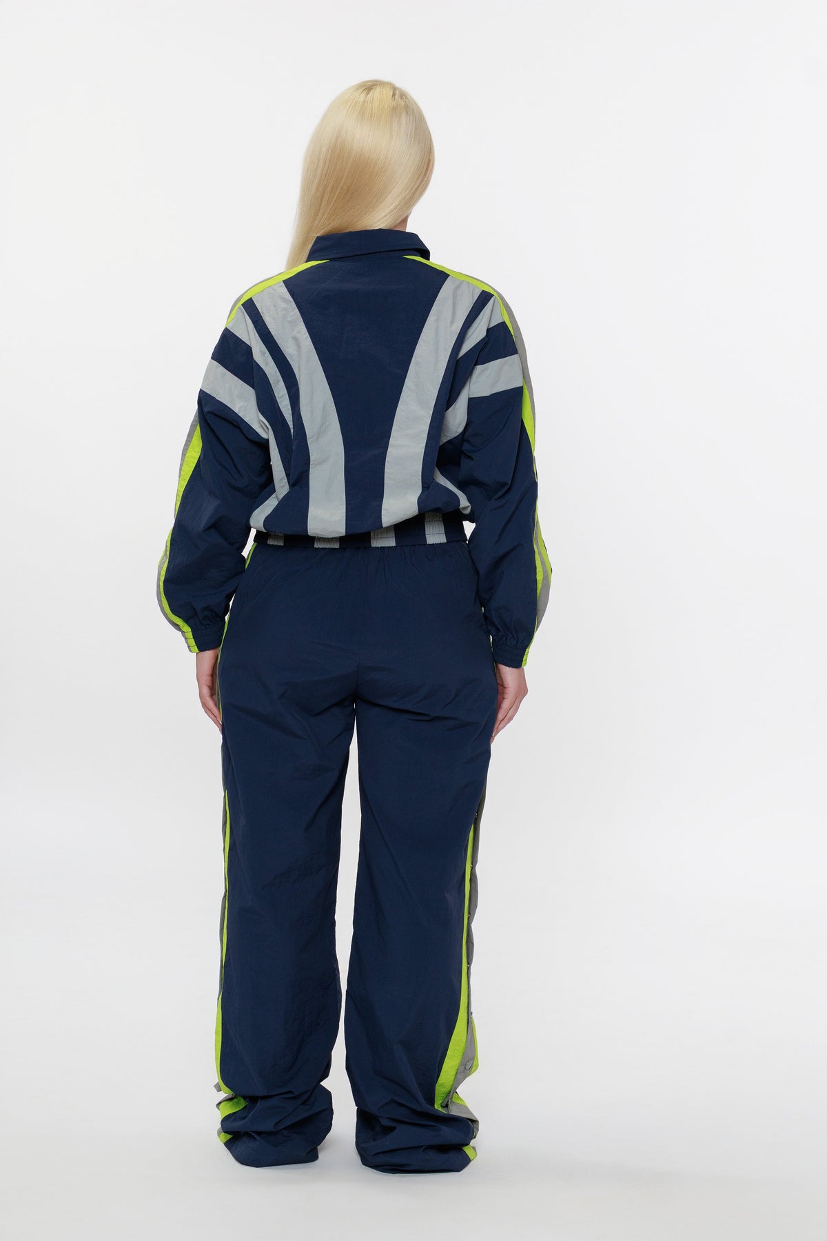 OLYMPIA TRACK PANT -- NAVY BLUE